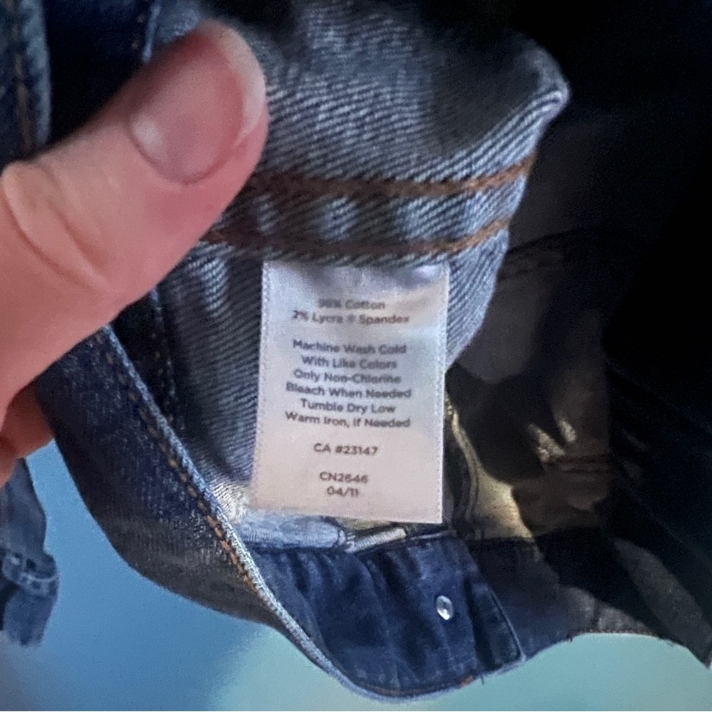 Talbots Medium Wash Jean Jacket - image 2